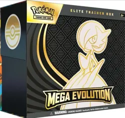 Pokemon TCG Mega Evolution Elite Trainer Box Gardevoir ETB PRESALE 9/26 - Image 1