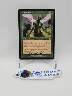 MTG Signed Alpha Status Darrell Riche Scourge Black Signature Magi#A CCGHouse RA - Image 1