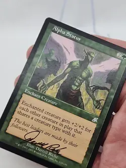 MTG Signed Alpha Status Darrell Riche Scourge Black Signature Magi#A CCGHouse RA - Image 5