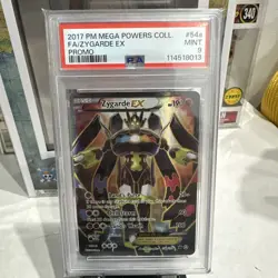 2017 POKEMON MEGA POWERS COLLECTION PROMO #54A FULL ART/ZYGARDE EX PSA 9 - Image 1