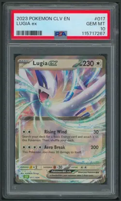 Pokemon Classic Collection Lugia ex 017/034 PSA 10 Classic Venusaur Deck - Image 1