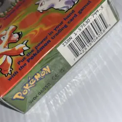 Rare SEALED Vintage Bottom Deck Pokemon Base Set BRUSHFIRE Theme Deck - Image 4