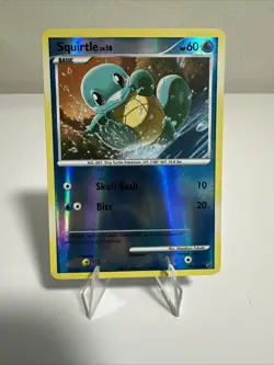 Squirtle 96/127 Pokemon TCG Reverse Holo 2009 LP - Image 1