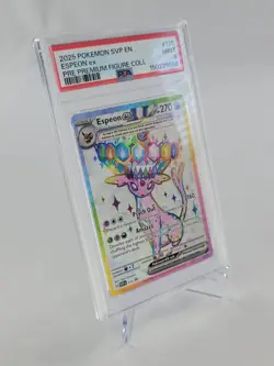 2025 Pokemon Espeon ex #175 SVP Black Star Promo PSA 9 Premium Figure Collection - Image 2