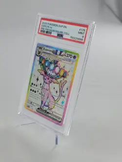 2025 Pokemon Espeon ex #175 SVP Black Star Promo PSA 9 Premium Figure Collection - Image 3