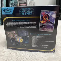 NEW! Pokemon TCG Mega Evolution Phantasmal Flames Elite Trainer Box ETB (Sealed) - Image 3
