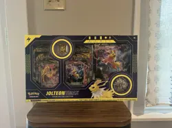 Pokemon TCG Jolteon VMAX Premium Collection Box Promo English 2021 - Image 1