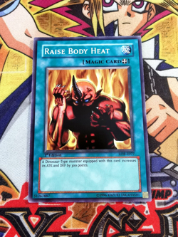 Raise Body Heat lob-e077 * SUPER SHORT PRINT* 1st Edition (NM) Common Yu-Gi-Oh! - Image 1