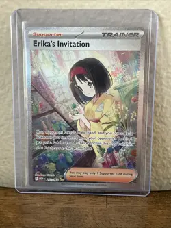 Erika's Invitation 203/165 Special Illustration Rare 151 Pokemon Near Mint - Image 1