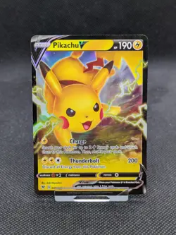 Pokemon Pikachu v Vivid Voltage 043/185 Holo Ultra Rare NM/M - Image 1