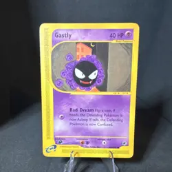 Pokemon Gastly Expedition Base Set 109/165 40 HP Common Basic e-Reader - Image 1