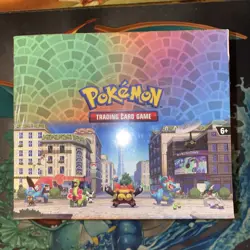 Pokemon TCG Lumiose City Mini Tin Display Case x10 Mini Tins Sealed New - Image 1