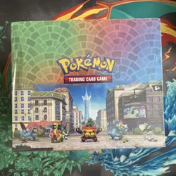 Pokemon TCG Lumiose City Mini Tin Display Case x10 Mini Tins Sealed New - Image 1