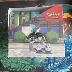 Pokemon TCG Lumiose City Mini Tin Display Case x10 Mini Tins Sealed New - Image 3