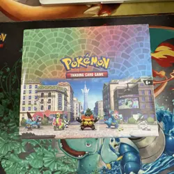 Pokemon TCG Lumiose City Mini Tin Display Case x10 Mini Tins Sealed New - Image 1