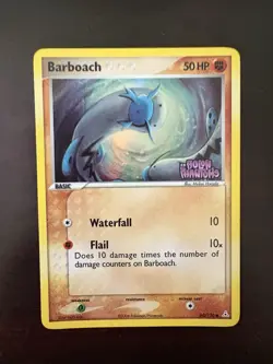 STAMPED Reverse Holo Barboach 2006 Pokemon TCG Holon Phantoms 60/110 - Image 1