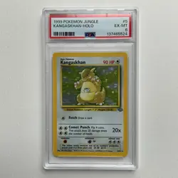 PSA 6 - 1999 Pokemon Jungle Kangaskhan Holo 05/64 - Image 1