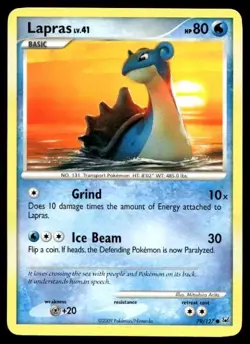 Lapras 79/127 Rising Rivals Common NM Pokemon TCG - Image 1