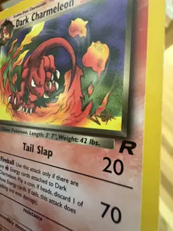 Pokemon - Dark Charmeleon W Stamp - 32/82 WOTC - Image 5