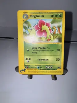 Meganium 053/165 - Pokemon TCG - Expedition Base Set - Vintage Regular - Image 2