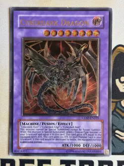 CDIP-EN035 Cyberdark Dragon Ultimate Rare Unlimited YuGiOh! LP EURO - Image 3