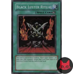 Yugioh Black Luster Ritual SYE-025 Super Rare LP - Image 1