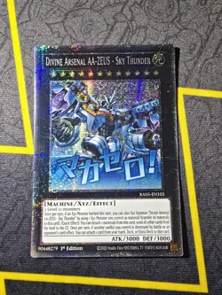 Divine Arsenal AA-Zeus - Sky Thunder - RA05-EN103 - Starlight Rare - Yugioh - Image 1