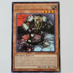 SPYRAL GEAR - Last Resort - MACR-EN087 - VLP - Rare - 1st ed - Yugioh - Image 1