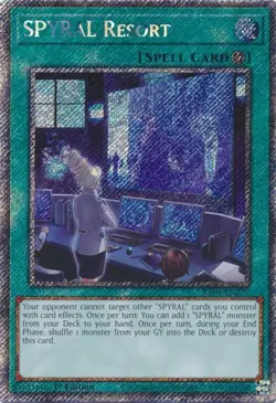 SPYRAL Resort - RA04-EN277 - NM - Platinum Secret Rare - 1st ed - Yugioh - Image 1