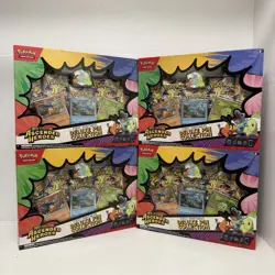 Pokemon TCG Ascended Heroes First Partners Deluxe Pin Collection Sealed x4 LOT - Image 1