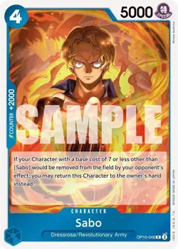 Sabo Foil R Royal Blood OP10-049 NM - Image 1