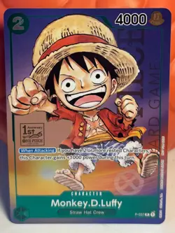 Monkey D Luffy P-037 (1st Anniversary Tournament Promo) - Image 1