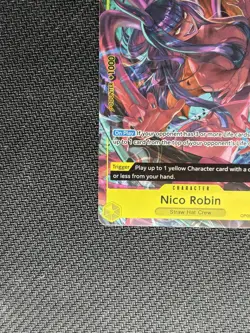 One Piece CCG Nico Robin OP09-107 Emperors New World Parallel Alt Art Foil - Image 5