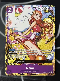 One Piece English - Nami - Full Art - Welcome Pack 2026 Vol 1 - PRB02-012 C - Image 1