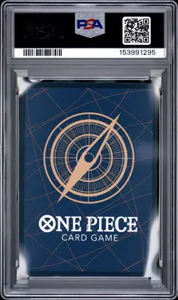 Bandai One Piece Monkey D. Luffy OP02-041 Paramount War Alt Art Foil PSA 10 - Image 2