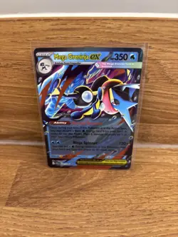 Mega Greninja ex - Holo Double Rare ME04: Chaos Rising 022/086 NM - Image 1