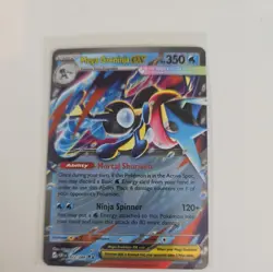 Pokemon Mega Greninja ex 022/086 (Chaos Rising) Double Rare Holo (NM) - Image 1