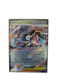 Mega Greninja ex Double Rare Holo ME04: Chaos Rising 022/086 NM - Image 1