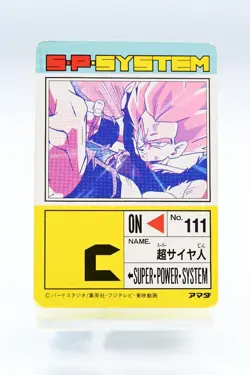 Dragon Ball Z PP Card 14 Blood is Boiling Rare Select One Card Condition - Image 2