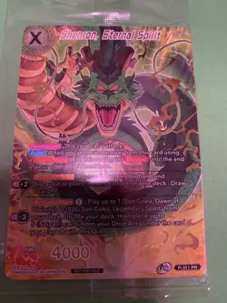 Dragon Ball Super Shenron Holo Promo Card Unopened Tournament Winner - Image 1