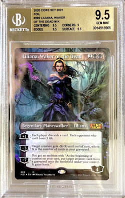 MTG 2020 Core Set Liliana, Waker of the Dead - BGS 9.5 - Magic The Gathering - Image 1