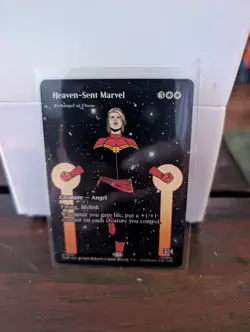 Heaven-Sent Marvel Borderless Marvel Super Heroes Mtg Nm 0041 - Image 1