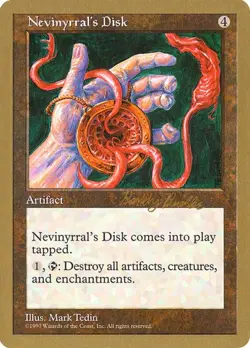 Nevinyrral's Disk World Championship Decks 1998 MP MTG - Image 1