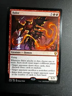 Balor *Commander Legends: Battle for Baldur's Gate* MTG Magic the Gathering - Image 1