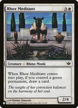 Rhox Meditant - Near Mint MTG The List - Image 1
