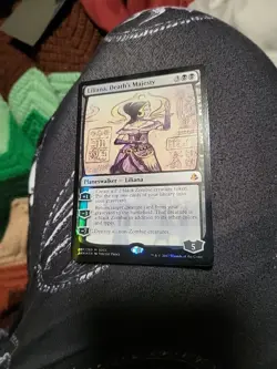 MTG Liliana, Death's Majesty (SDCC 2017 Exclusive) Media Promos Foil Near Mint - Image 1