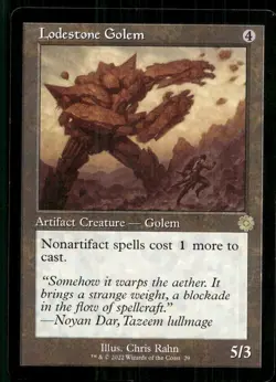 LODESTONE GOLEM THE BROTHERS' WAR: RETRO FRAME ARTIFACTS MAGIC: THE GATHERING LP - Image 1
