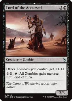 Lord of the Accursed 95 Uncommon Commander: Aetherdrift Near Mint - Image 1