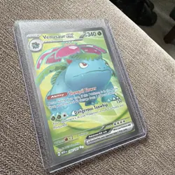 Pokemon TCG Venusaur EX Full Art English 151 Card 182/165 - Image 1