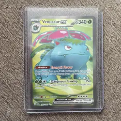 Pokemon TCG Venusaur EX Full Art English 151 Card 182/165 - Image 2